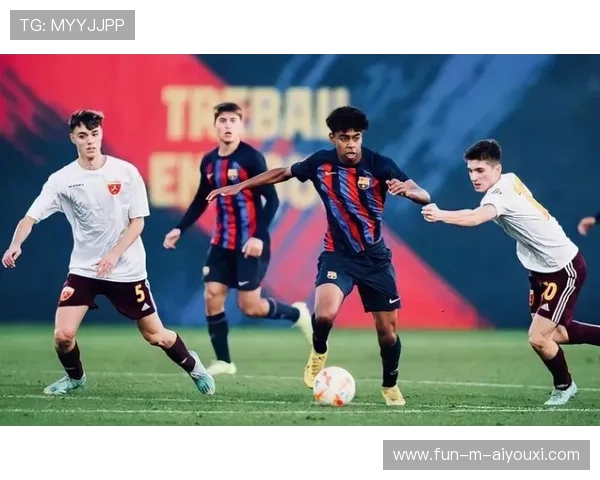 巴塞罗那边中结合完成，亚马尔获得射门角度